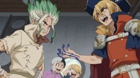 Dr.STONE Final Season Episode 1 Story and Stills Released: Senku vs. Ryusui Poker Duel!